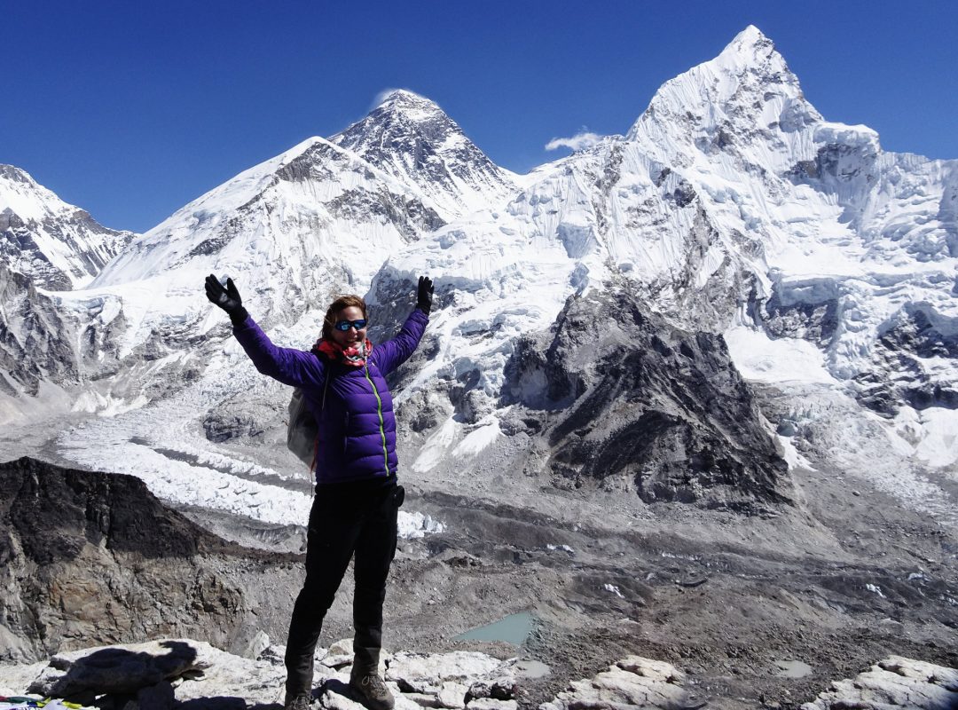 Everest Base Camp Trek Von Namche Bazar Zum Kala Patthar Fjella